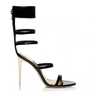 NEW Jessica Rich Women's Black Goddess Strappy Sandals 6.5 - 7